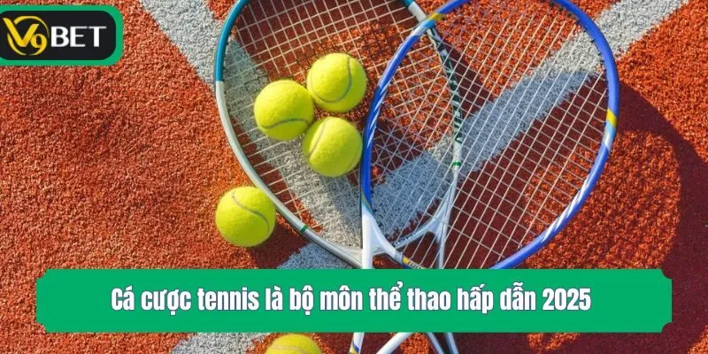 Cá cược tennis là bộ môn thể thao hấp dẫn 2025 
